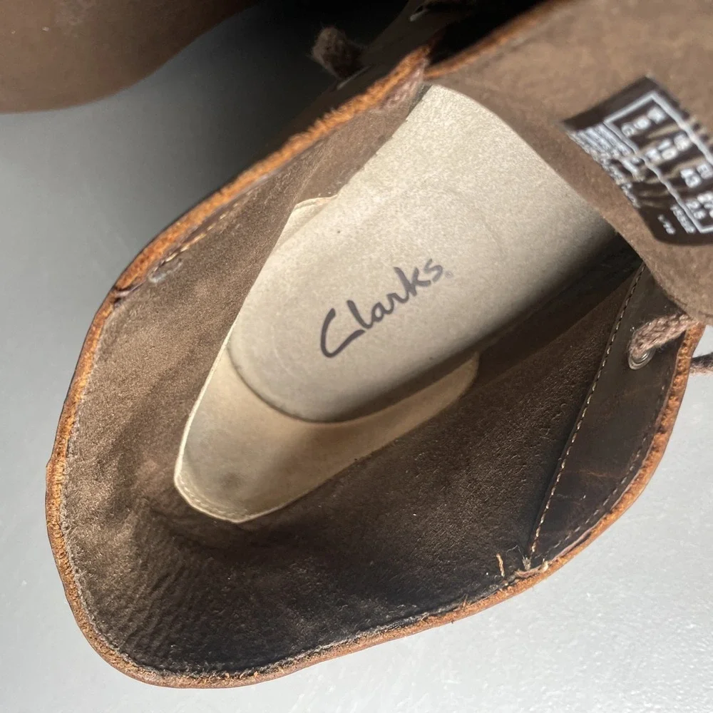 Clarks Men's Bushacre Chukka Boots Size 10